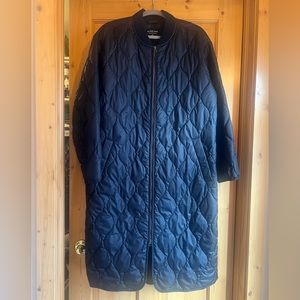 EVERLANE The ReNew Long Liner Coat XL